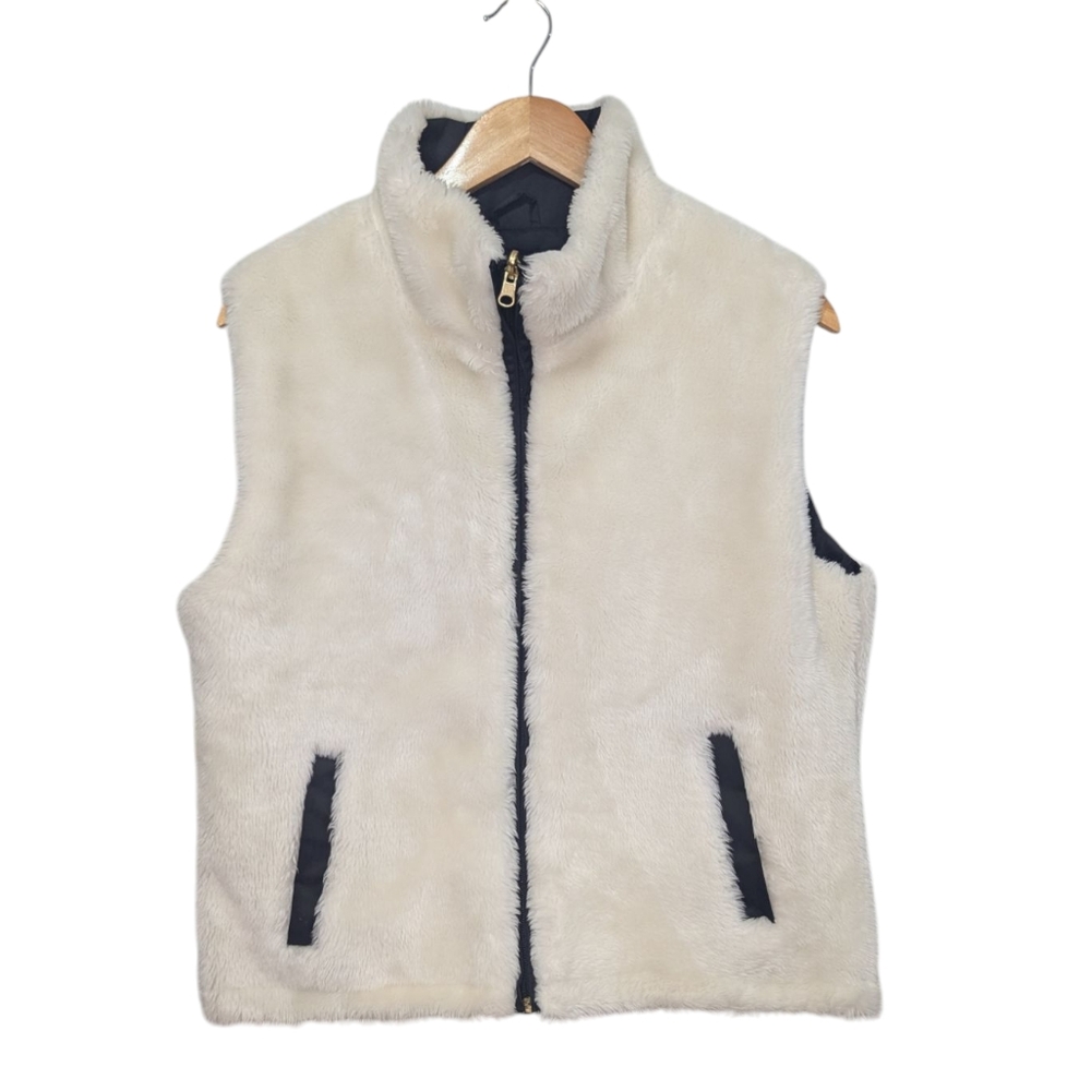 Betty Rides All Mountain Reversible Vest Size Medium